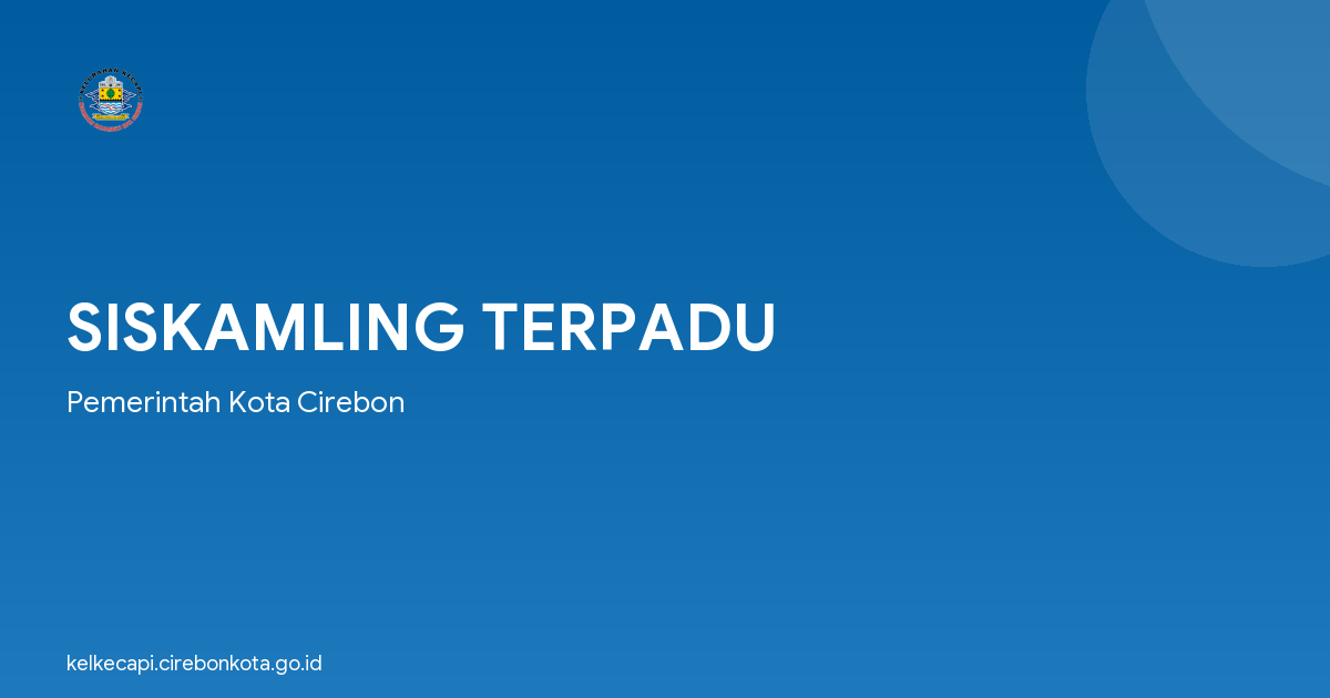 SISKAMLING TERPADU