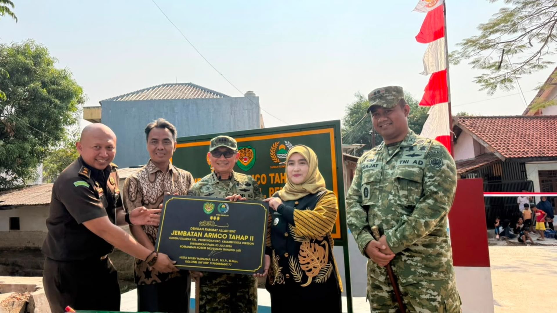 Jembatan Armco Sungai Sijarak Diresmikan, Dorong Konektivitas dan Semangat Gotong Royong