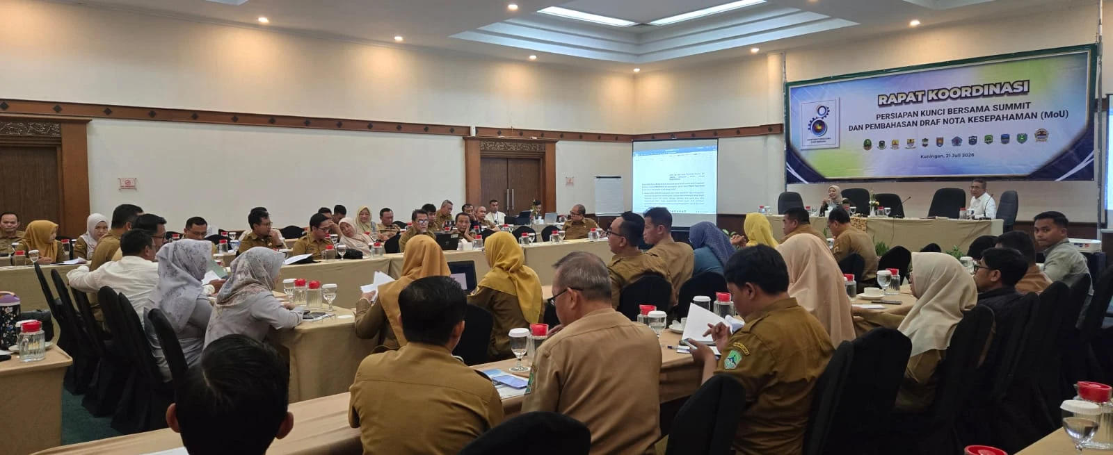 DPMPTSP Kota Cirebon Hadiri Rakor Persiapan KUNCI BERSAMA SUMMIT dan Pembahasan Draft Nota Kesepahaman dengan DKI Jakarta