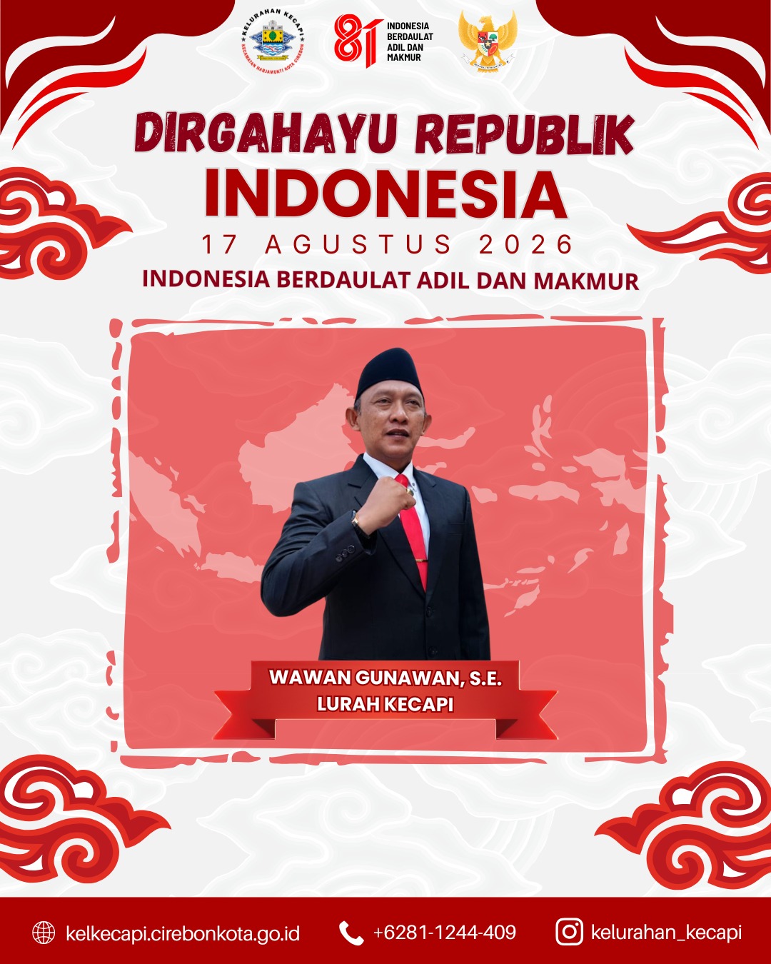 Dirgahayu Republik Indonesia Hut RI ke - 81