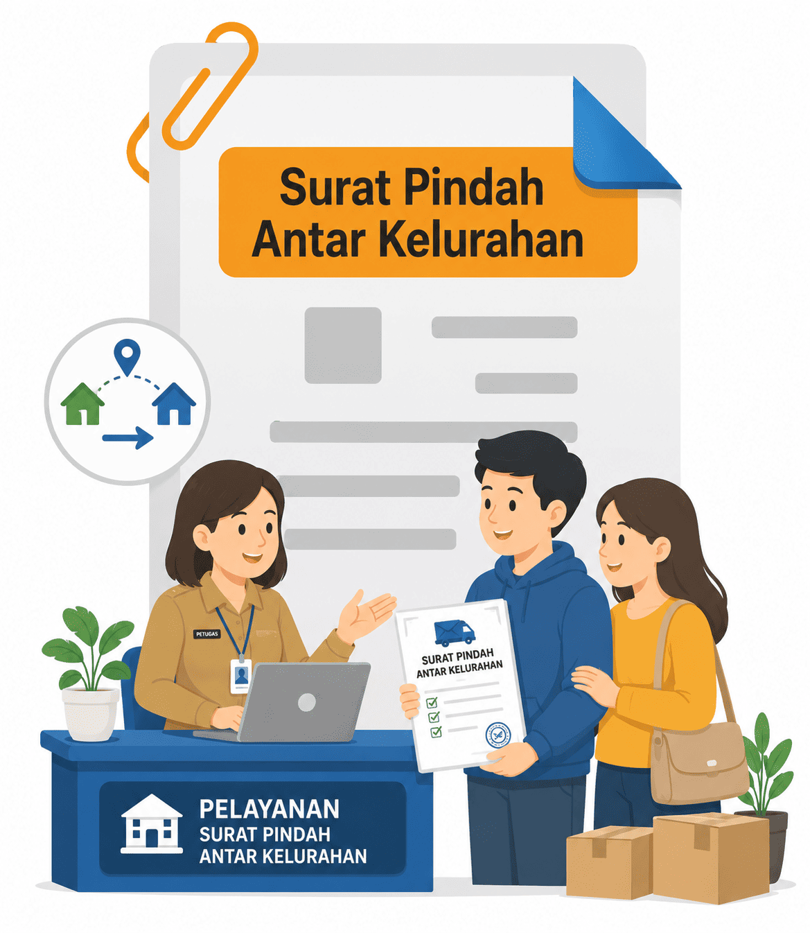 Pembuatan Surat Pindah Antar Kelurahan