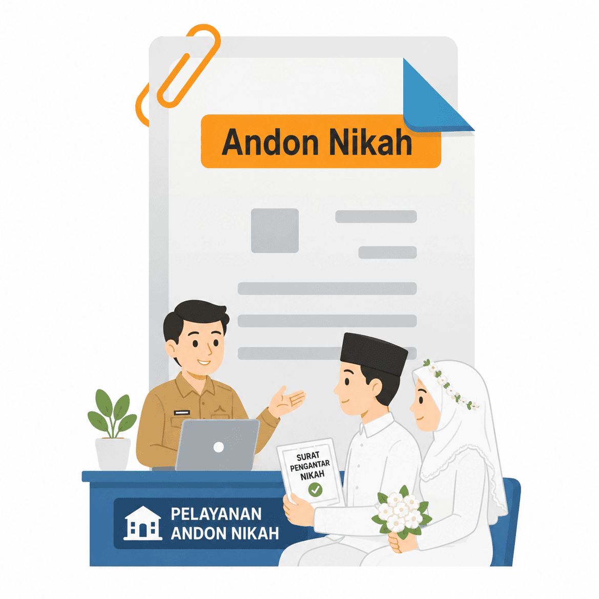 Pembuatan Surat Keterangan Andon Nikah
