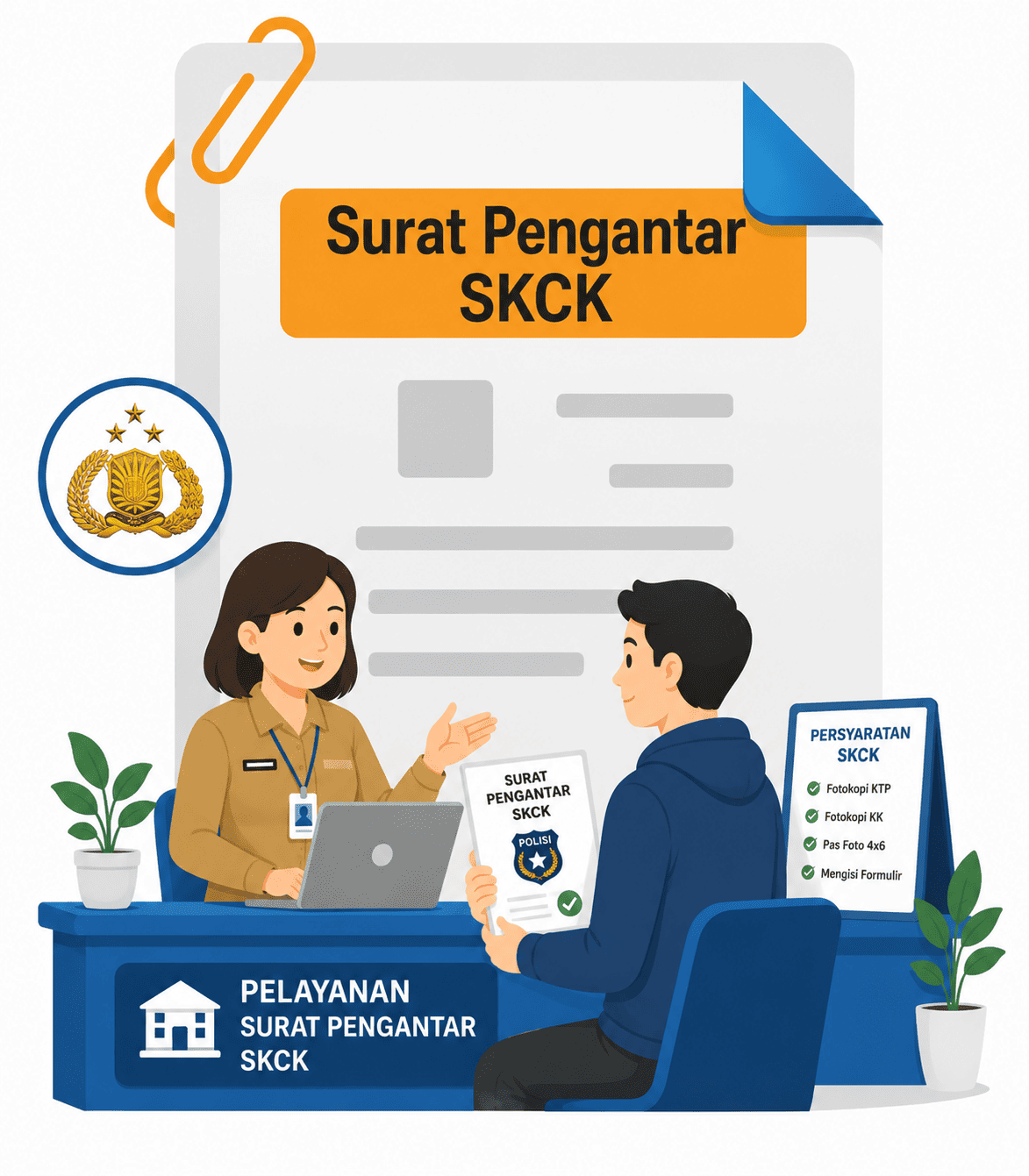 Pembuatan Surat Pengantar SKCK