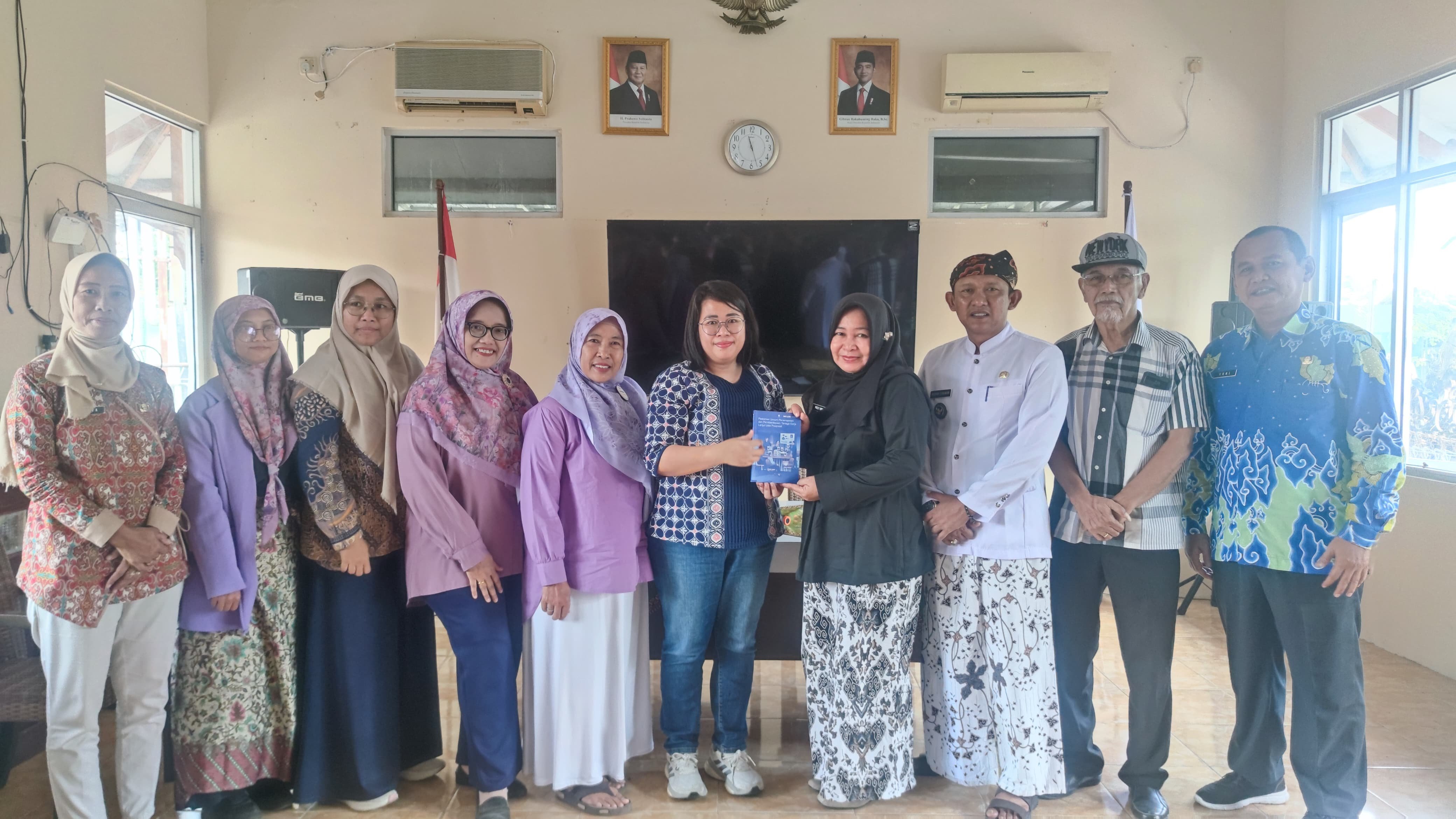 Acara Kunjungan Sosialisasi dari Kementrian Tenaga Kerja RI Dirjen
