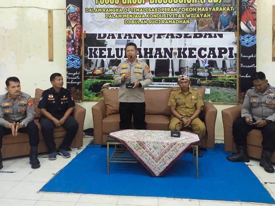 Rapat Koordinasi Forum Group Discussion (FGD) bersama SatBinmas Polres Kota Cirebon