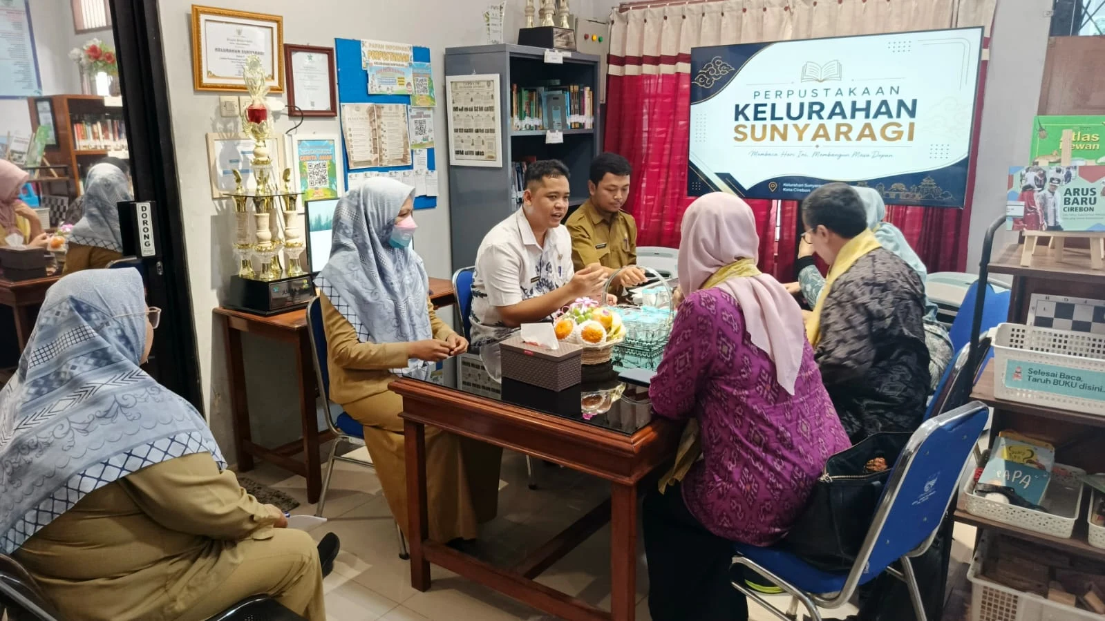 Visitasi Tim Juri Perpustakaan Kelurahan Tingkat Provinsi Jabar Tahun 2026